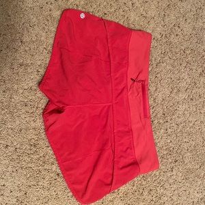 Pink lululemon hottt hot shorts